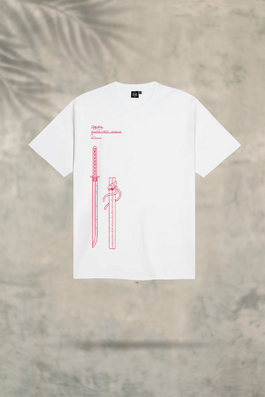 Miyamoto Musashi Outline T-shirt