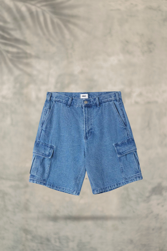 Bigwig Baggy Denim Cargo Short