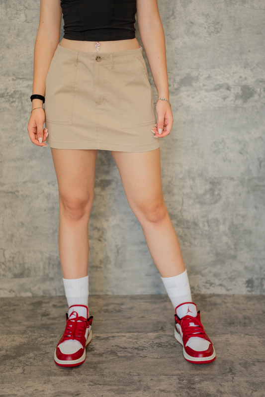 Short Cargo Skirt