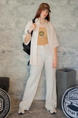 LINEN SHORT SLEEVED SHIRT