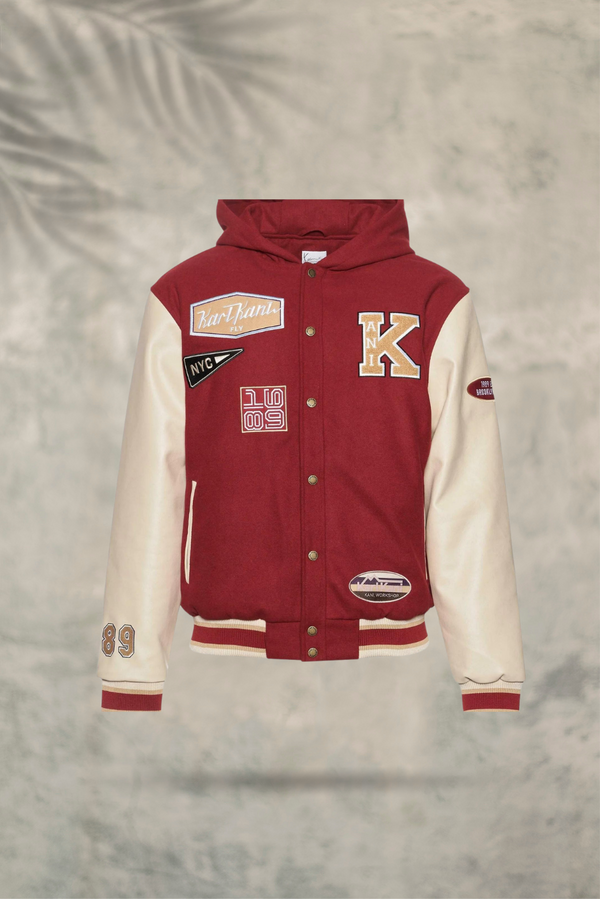 KK Retro Patch Hooded Block College