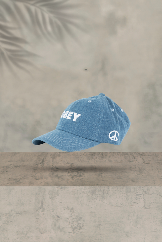 Bold Peace Sign StrapBack