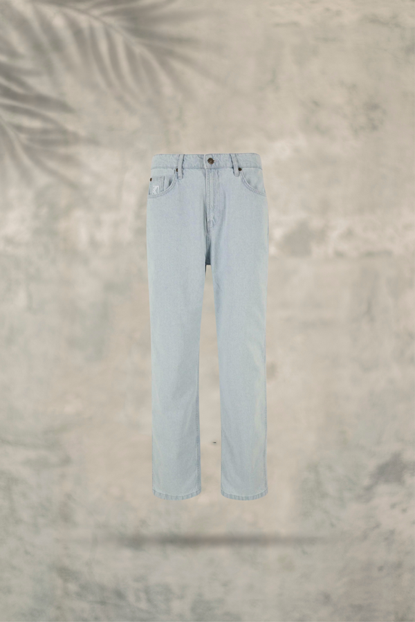 Small Signature Tapared Five Pocket Denim