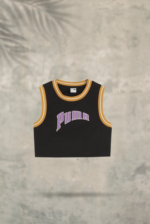 Puma Team Graphic Crop Tee