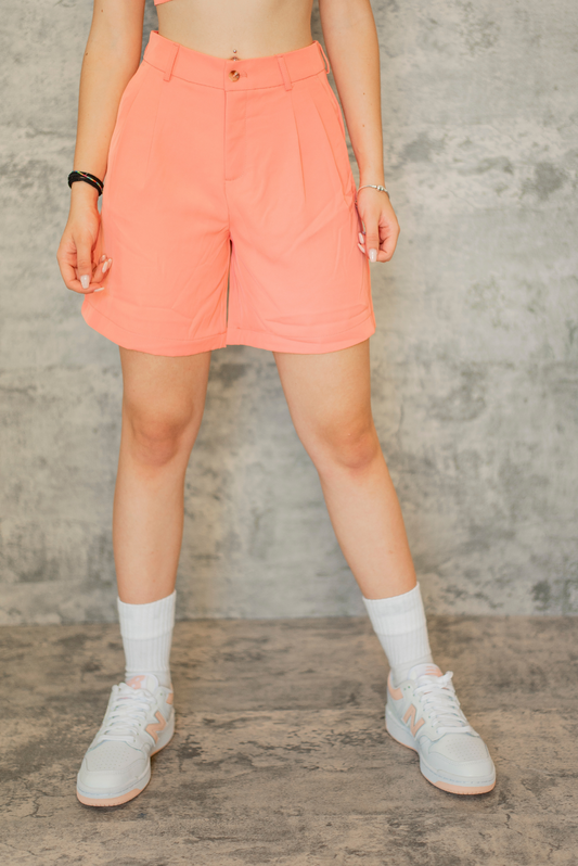 OnlLaura Pleat Shorts