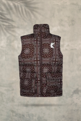 Paisely Puffer Vest
