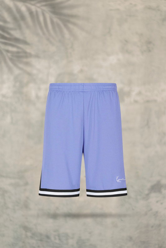 Small Signature Essential Mesh Shorts  Lillac