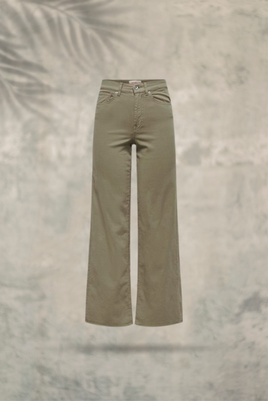 Onlmadison Hw Wide Col Long Pant