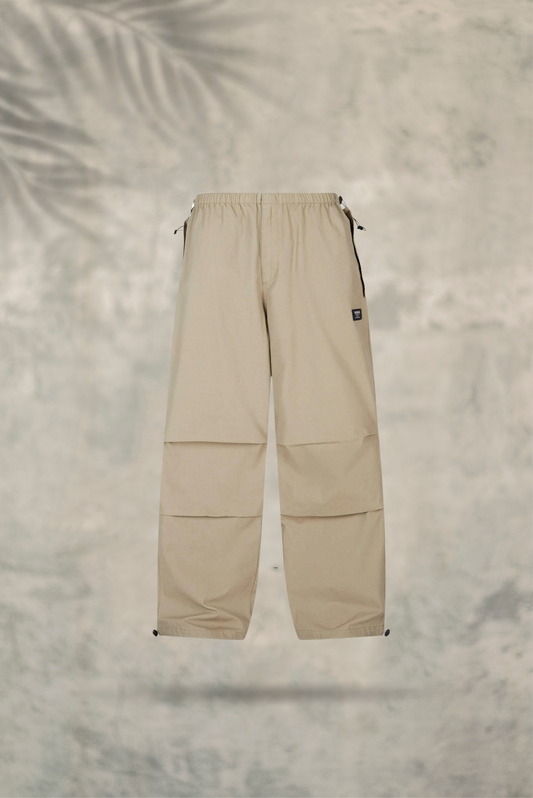 Woven Retro Washed Parachute Pants