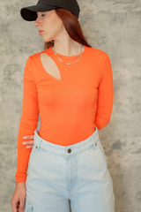 Cut Out Top Jersy