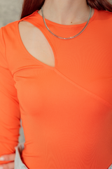 Cut Out Top Jersy