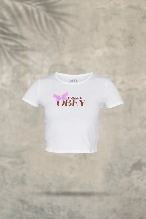 House Of Obey Butterfly Cropped