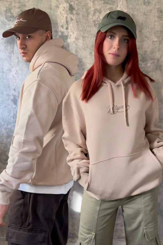 Signature Hoodie Beige