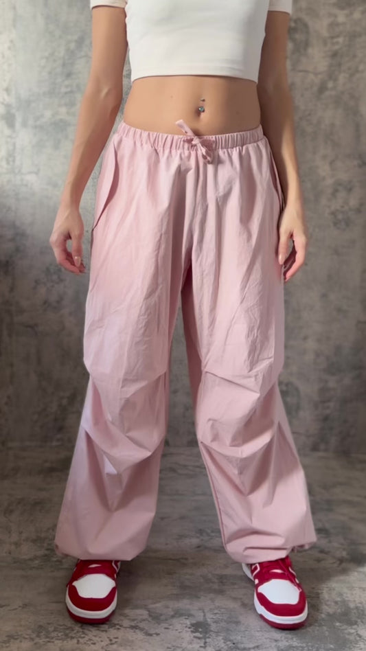 KK Small Signature Parachute Pants