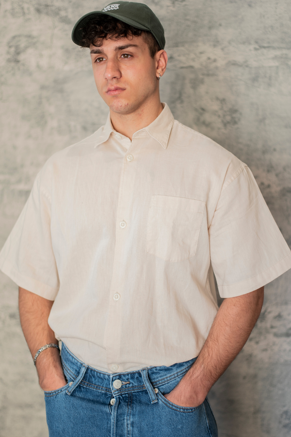 LINEN SHORT SLEEVED SHIRT